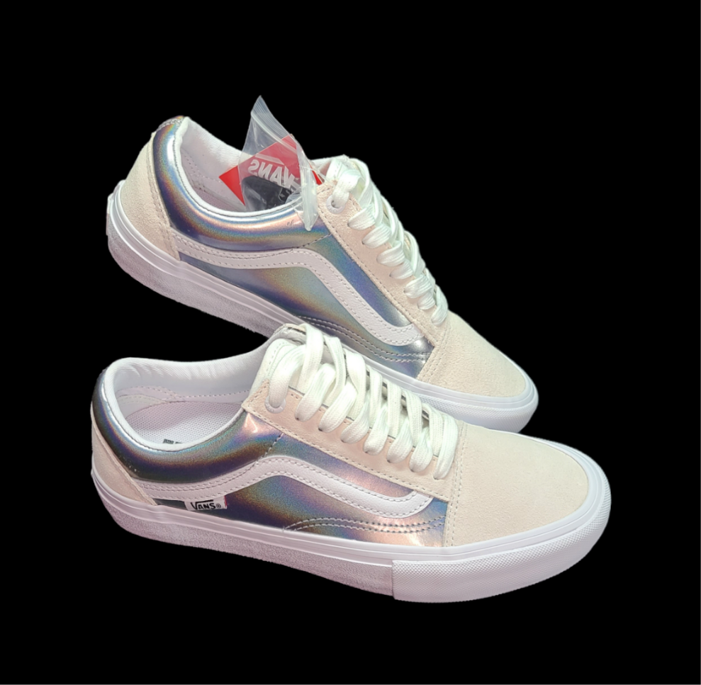 Vans old skool iridescent best sale